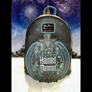 Haunted Mansion Glow-in-the-Dark Loungefly Mini Backpack Disney Parks‎ 2022